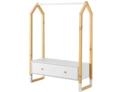 Outlet Juskys Kinder Kleiderständer Filla Mit Großer Schublade