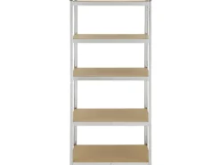 Online Juskys Lagerregal Basic 200 x 100 x 60 cm Verzinkt Silber