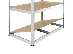 Online Juskys Lagerregal Basic 200 x 100 x 60 cm Verzinkt Silber