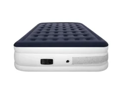 Juskys Luftbett Sapri L Blau Weiß