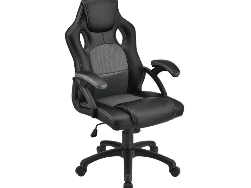 Online Juskys Racing Schreibtischstuhl Montreal Grau