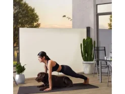 Outlet Juskys Seitenmarkise Dubai 300 x 180 cm Beige