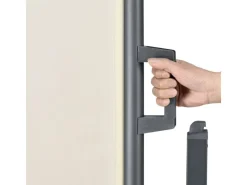 Outlet Juskys Seitenmarkise Dubai 300 x 180 cm Beige