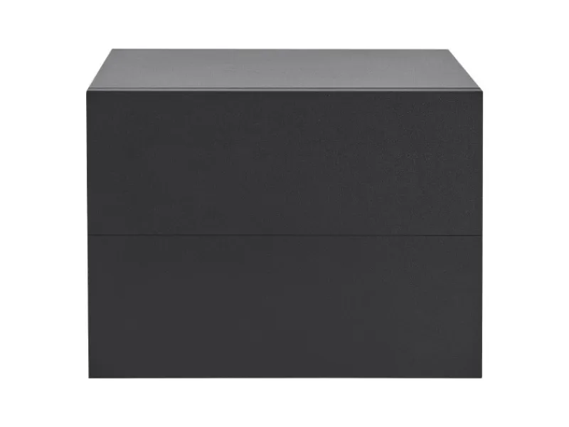 Juskys Wandschrank Nachttisch 40x29x30 cm mit 2 Schubladen