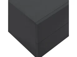 Juskys Wandschrank Nachttisch 40x29x30 cm mit 2 Schubladen