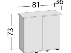 Juwel Aquarium unterschrank SBX Rio 125 Schwarz