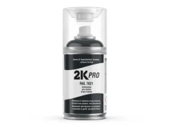 2K PRO Spraydose 250ml RAL7021 Chassisgrau Glanz