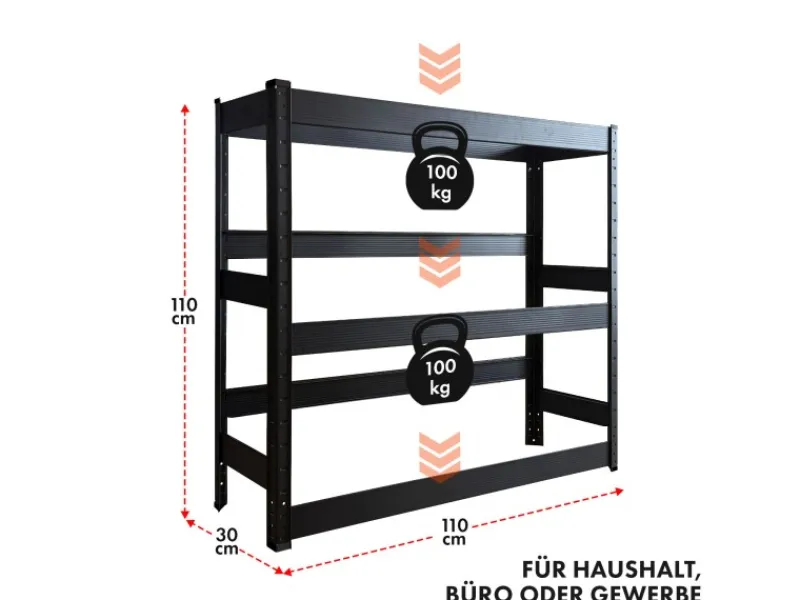 Discount Karat Flaschenkastenständer Osaka mit Ablagefläche für 6 Kästen 110 x 110 x 30 cm
