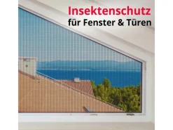 Karat Fliegengitter für Fenster und Türen Zuschneidbar Reißfest 1,5 x 15 m
