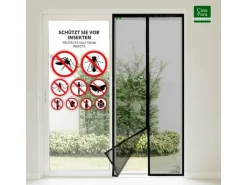 Online Karat Fliegengitter Johnny Gestreift Klebemontage Klettverschluss 100 x 210 cm