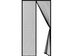 Discount Karat Fliegengitter Sam Gestreift Klebemontage Klettverschluss 90 x 210 cm