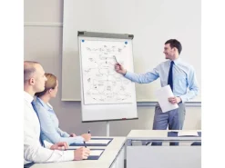 Karat Flipchart Piranha mit Sternfuß Mobile Präsentationswand 67 x 105 cm