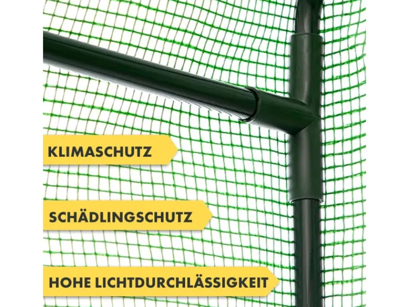 Online Karat Gewächshaus Botanika Robust und Witterungsbeständig Eckig 100 x 150 x 50 cm