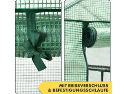 Online Karat Gewächshaus Botanika Robust und Witterungsbeständig Eckig 100 x 150 x 50 cm