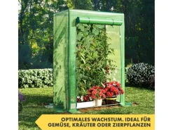 Online Karat Gewächshaus Botanika Robust und Witterungsbeständig Eckig 100 x 150 x 50 cm