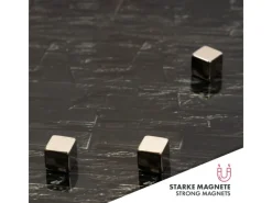 Karat Glas Memoboard Stone Design mit Magneten und Montagematerial 46 x 91 cm