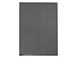 Outlet Karat Outdoor Teppich Lucca mit Bordüre Witterungsbeständig und Modern 70 x 130 cm Schwarz