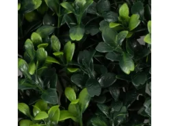 Discount Karat Pflanzenwand Boxwood Kunstpflanze zur Dekoration 50 x 50 cm Grün