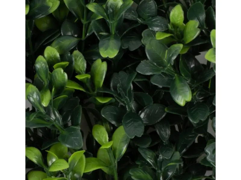 Discount Karat Pflanzenwand Boxwood Kunstpflanze zur Dekoration 50 x 50 cm Grün