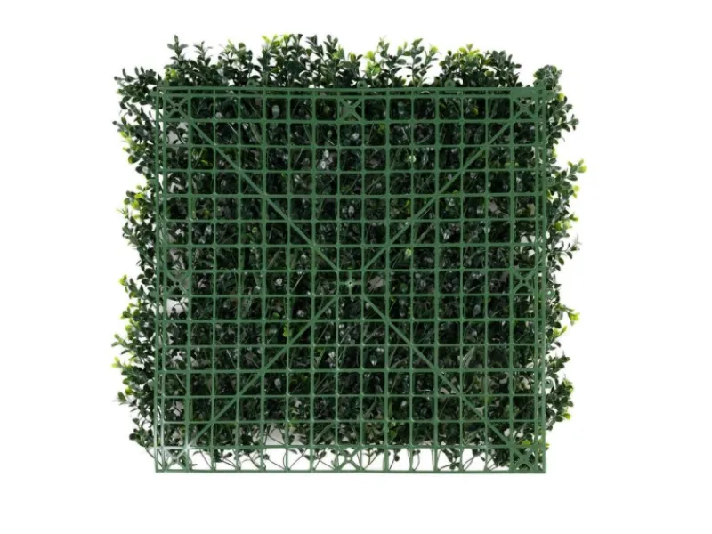 Discount Karat Pflanzenwand Boxwood Kunstpflanze zur Dekoration 50 x 50 cm Grün