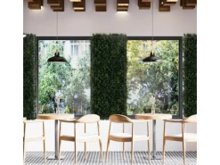 Sale Karat Pflanzenwand Buxus Kunstpflanze zur Dekoration 50 x 50 cm Grün