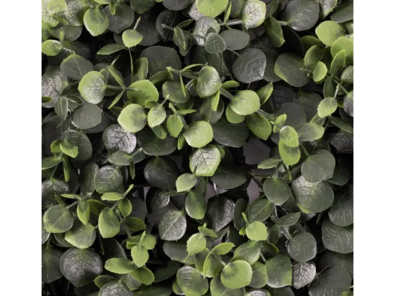 Karat Pflanzenwand Eucalyptus Kunstpflanze zur Dekoration 50 x 50 cm