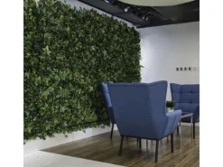 Best Karat Pflanzenwand Tropical Kunstpflanze zur Dekoration 50 x 50 cm Grün