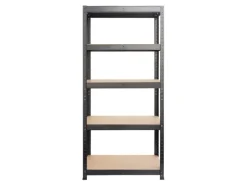 Karat Schwerlastregal 750 kg Traglast Schwarz 150 x 70 x 30 cm