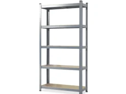 New Karat Schwerlastregal Grizzly - Anthrazit-Grau - Traglast 1250 kg - 220 x 120 x 60 cm