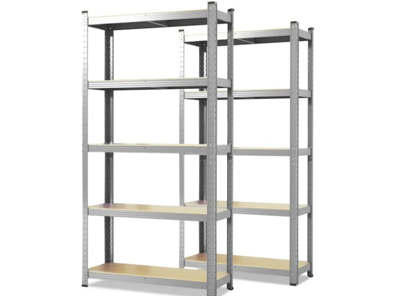 Karat Schwerlastregal Lakota 2er Set Traglast bis 875 kg 200 x 120 x 60 cm