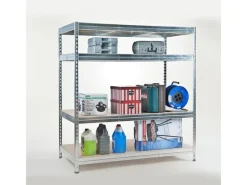 Online Karat Weitspannregal Schwerlastregal Verzinkt Traglast 1400 kg 200 x 180 x 60 cm