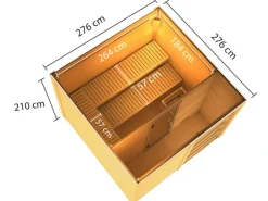 Karibu Saunahaus Jasper