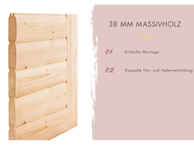 Karibu Saunahaus Jasper