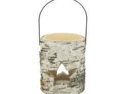 Hot Kerzenglas aus Holz 2-fach sortiert