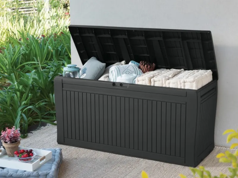 New Keter Aufbewahrungsbox Comfy 270 l