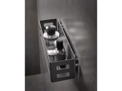 Keuco Duschkorb 32 cm Abnehmbar Schwarz-Matt