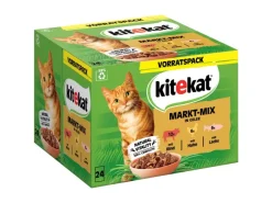Kitekat Katzen-Nassfutter Marktmix 24 x 85 g