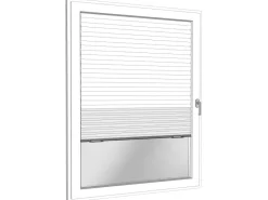 Clearance Klebeplissee 90 cm x 190 cm Weiß