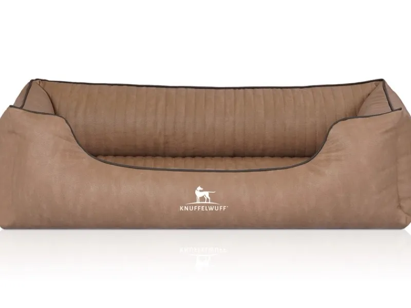 Knuffelwuff Hundebett Tampa Orthopädisch Kunstleder XXL 120 x 85cm
