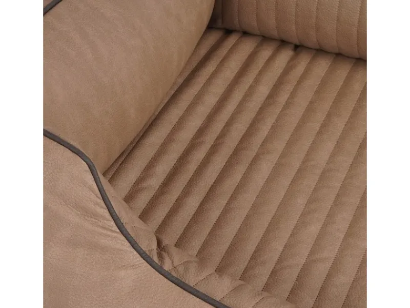 Knuffelwuff Hundebett Tampa Orthopädisch Kunstleder XXL 120 x 85cm