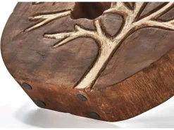 Best Kobolo Dekofigur Holzdeko Holzfigur TREE aus Holz