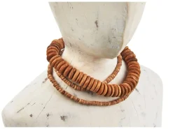 Clearance Kobolo Dekofigur Holzfigur Büste LADY BUST Holz und Metall