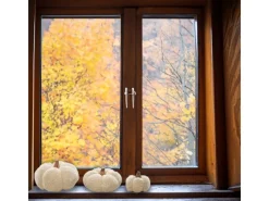 Online Kobolo Dekokürbis Kürbis aus Textil Set aus 3 Größen Weiß