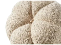 Online Kobolo Dekokürbis Kürbis aus Textil Set aus 3 Größen Weiß