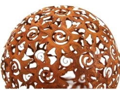 New Kobolo Gartenkugel Dekokugel KULA Rostoptik Durchmesser 28 cm