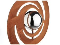 Kobolo Gartenstecker Gartendeko FINJA in Rostoptik 2-er Set