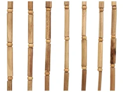 Kobolo Türvorhang Bambusvorhang Insektenschutz BAMBOO 31 Stränge 90x200 cm