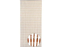 Kobolo Türvorhang Insektenschutz Perlenvorhang AMBER 72 Stränge 90x200 cm