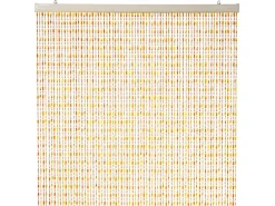 Kobolo Türvorhang Perlenvorhang Dekovorhang ORANGE 72 Stränge 90x200 cm