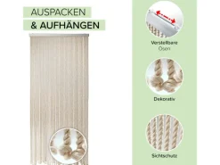 Kobolo Türvorhang Seilvorhang Maritim 54 Stränge